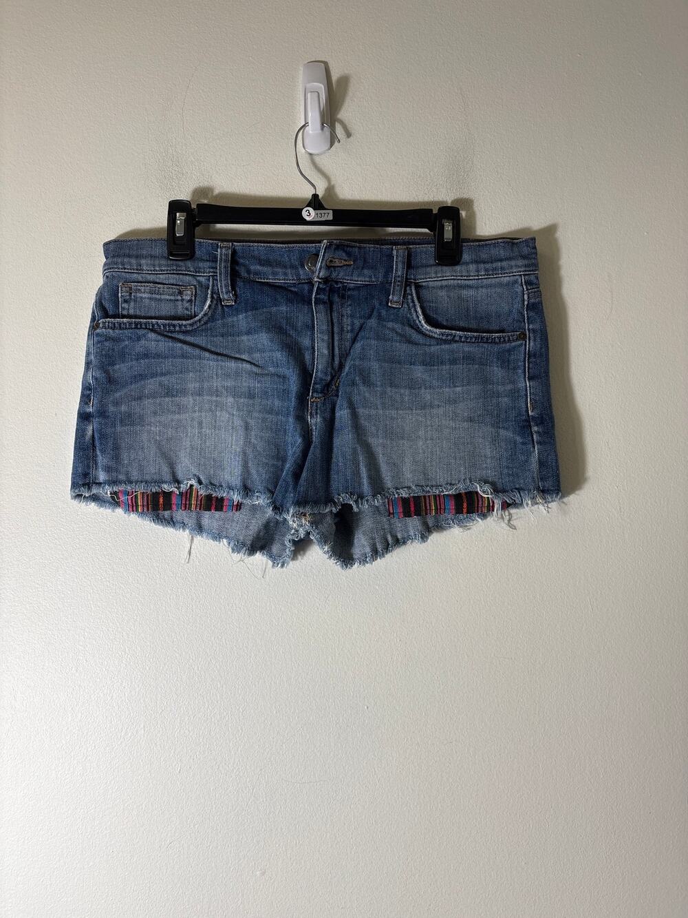 Joe's Jean Medium Wash Cut Off Blue Jeans Sz 31